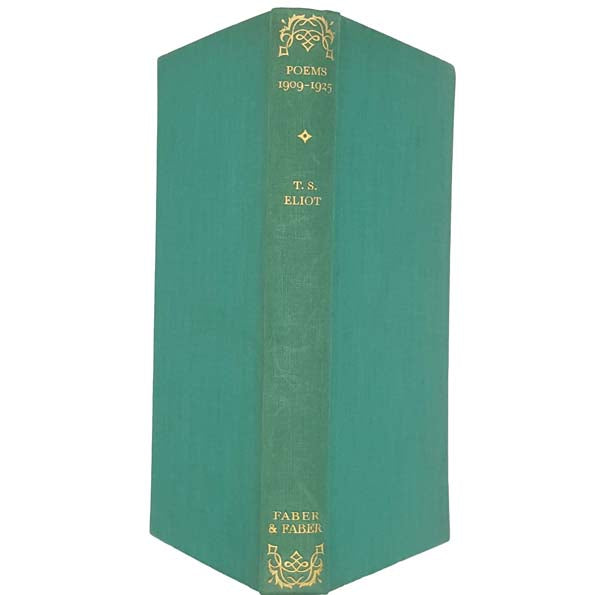 T. S. Eliot's Poems 1909 - 1925 - Faber 1934