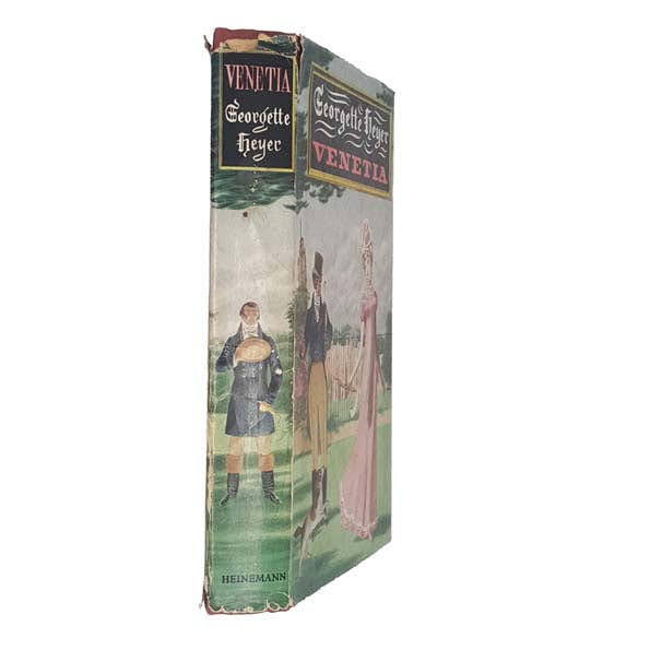 Venetia by Georgette Heyer - Heinemann, 1958