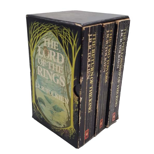 J.R.R. Tolkien’s The Lord of The Rings c.1970s - 3 Paperbacks in Cardboard Slipcase