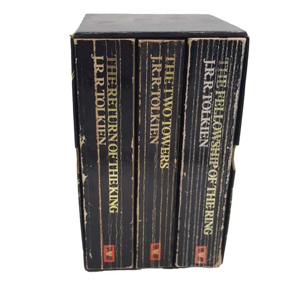 J.R.R. Tolkien’s The Lord of The Rings c.1970s - 3 Paperbacks in Cardboard Slipcase