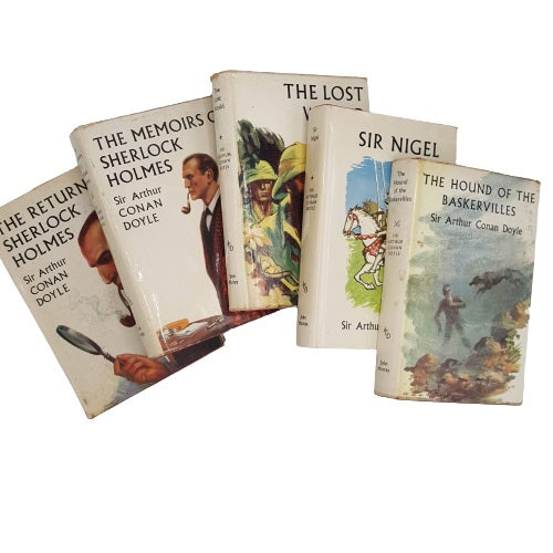 Sir Arthur Conan Doyle - 5 Vintage Books, John Murray, 1958-65