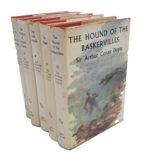 Sir Arthur Conan Doyle - 5 Vintage Books, John Murray, 1958-65