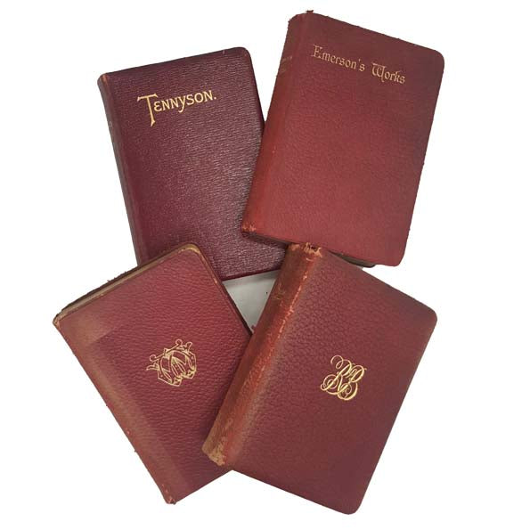 19th Century Leather Poetry Collection