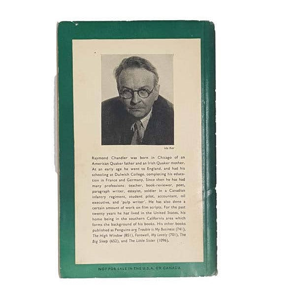 The Lady in the Lake by Raymond Chandler - Penguin, 1959