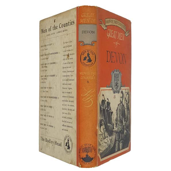 Great Men of Devon by S. H. Burton - Bodley Head 1956