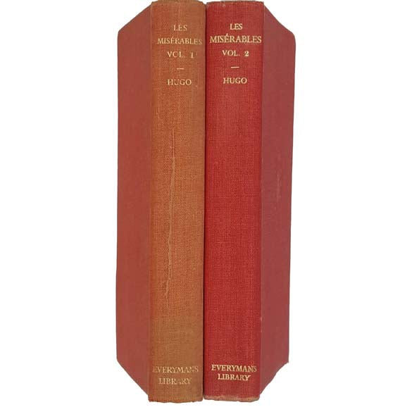 Victor Hugo's Les Misérables Vol 1 &amp; Vol 2 - Dent 1951