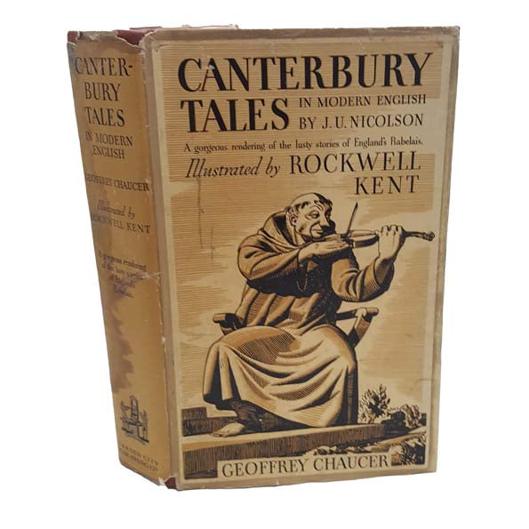 Geoffrey Chaucer's Canterbury Tales - Garden City, 1934