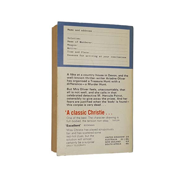 Agatha Christie's Dead Man's Folly - Pan 1966