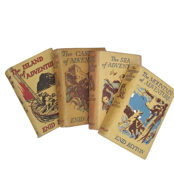 Enid Blyton Adventure Collection - Macmillan, 1946-49 (4 Books)