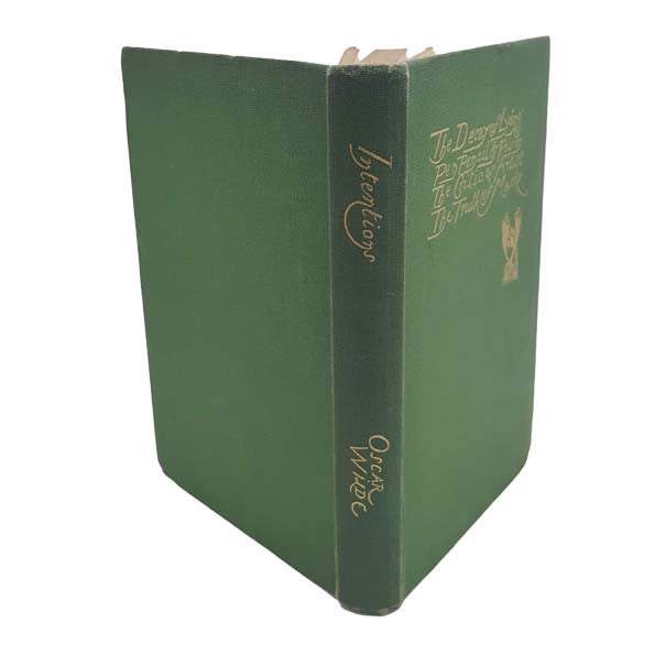 Oscar Wilde's Intentions  - The Unicorn Press, 1955