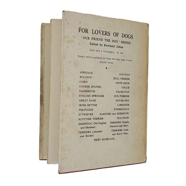 The Rowland Johns Dog Book - Methuen 1947