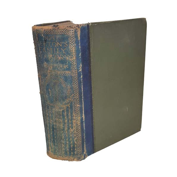 Mrs Beeton's Family Cookery 'New Edition' 1914