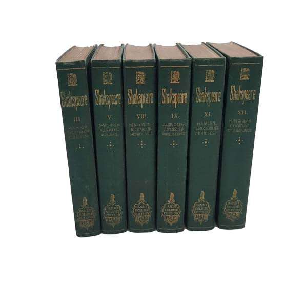 The Handy Volume Shakespeare - Bradbury Evans, 1867 (6 Books)