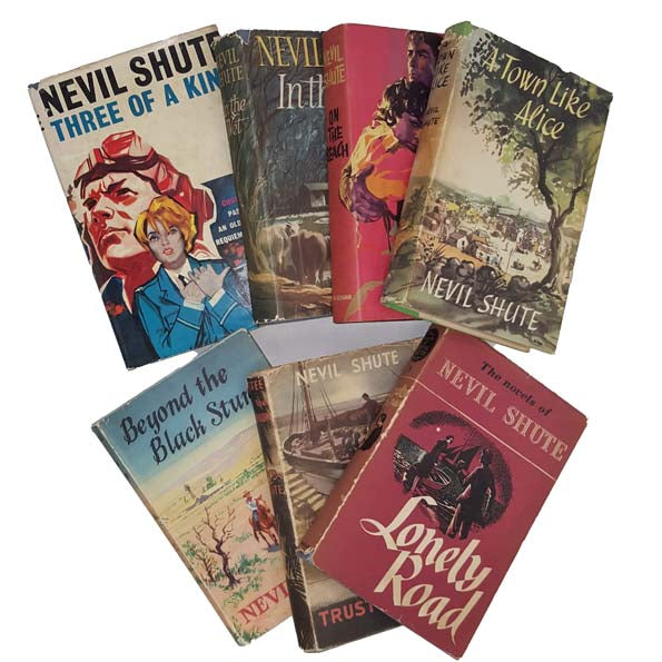 Nevil Shute - 7 Vintage Book Collection, 1954-62