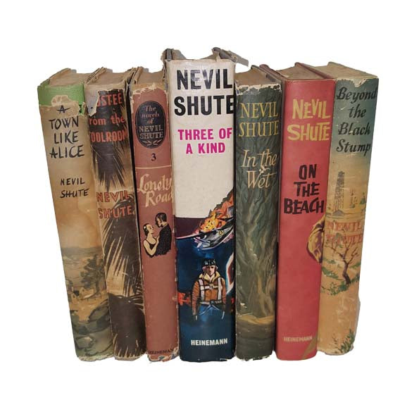 Nevil Shute - 7 Vintage Book Collection, 1954-62