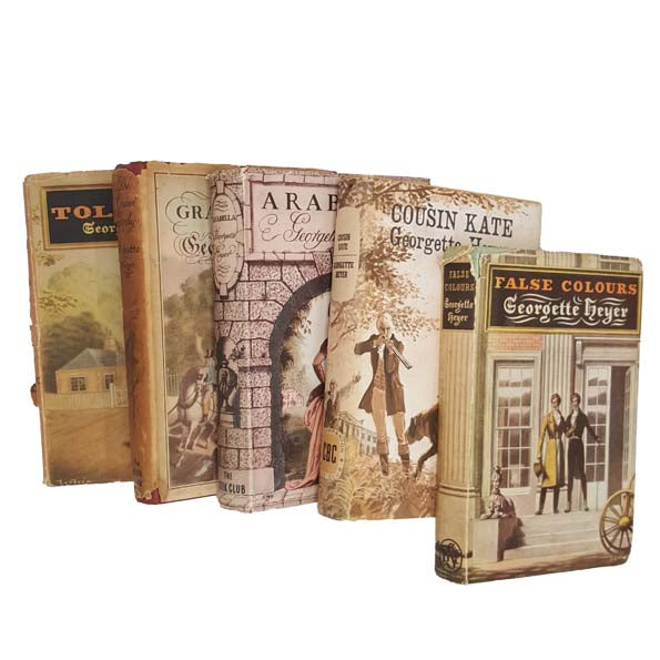 Georgette Heyer - 5 Vintage Books The Book Club, 1950-68