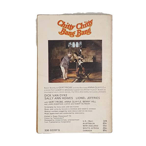 Chitty Chitty Bang Bang by Ian Fleming - Pan Books, 1968