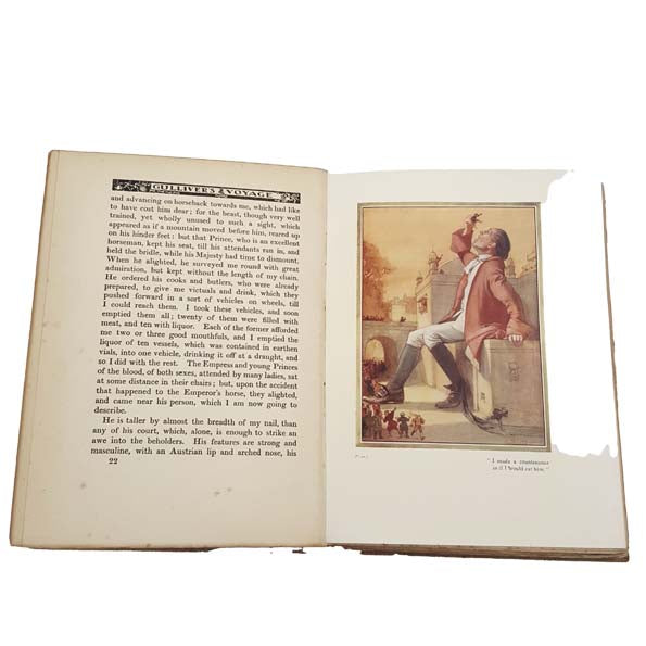 Gulliver's Voyages toi Lilliput and Brobdingnag by Jonathan Swift, 1912
