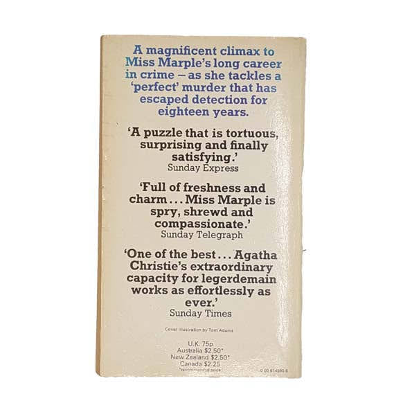 Sleeping Murder by Agatha Christie - Fontana, 1978