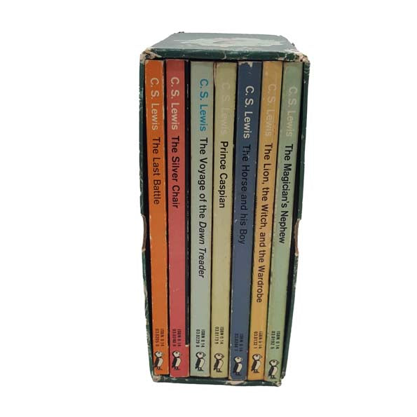C. S. Lewis' The Chronicles of Narnia Box Set - Puffin, 1974