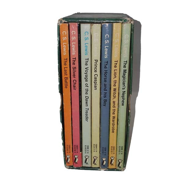 C. S. Lewis' The Chronicles of Narnia Box Set - Puffin, 1974