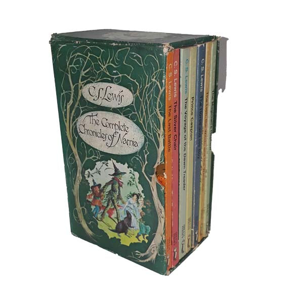 C. S. Lewis' The Chronicles of Narnia Box Set - Puffin, 1974