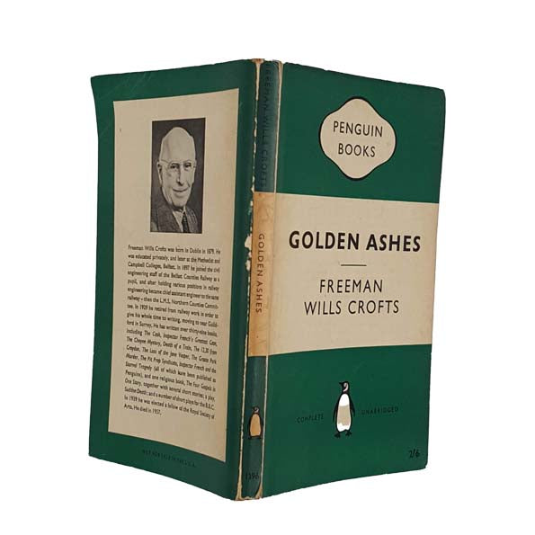 Golden Ashes by Freeman Wills Crofts - Penguin, 1959