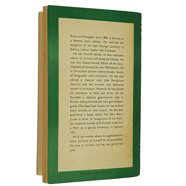 The Ledger is Kept by Raymond Postgate  - Penguin 1958