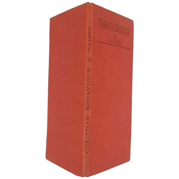 C. S. Lewis's Christian Behaviour - Bles 1943