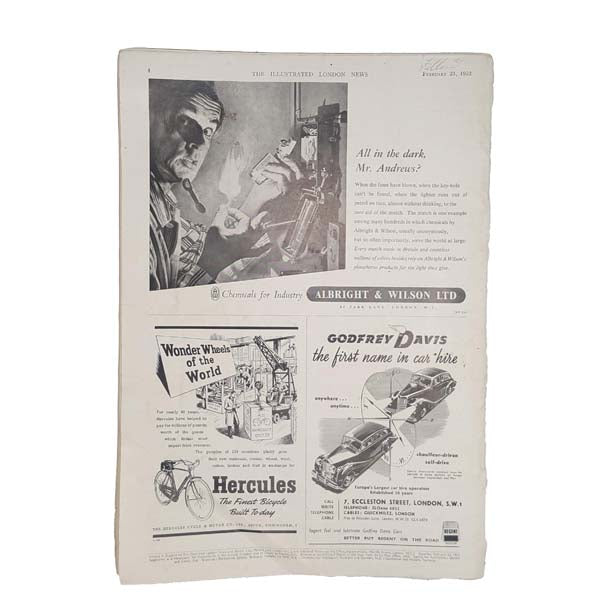 The Illustrated London News: The Lying-In-State and Funeral of King George VI - February 23, 1952