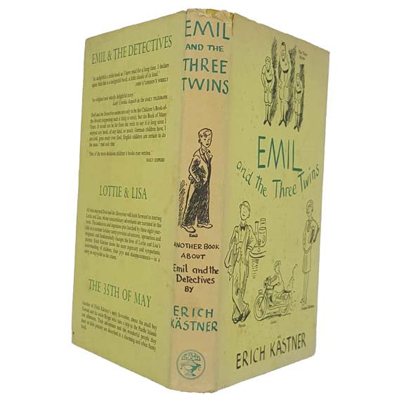 Emil and the Three Twins by Erich Kästner - Cape 1959