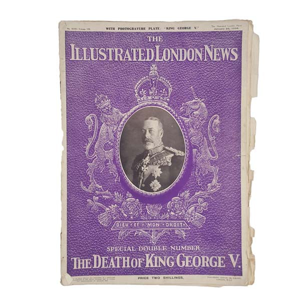 The Illustrated London News: The Death of King George V. - January 25, 1936