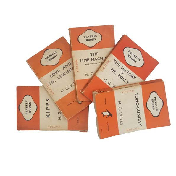 H.G. Wells' The Time Machine etc. Vintage Penguin Collection, 1940-6