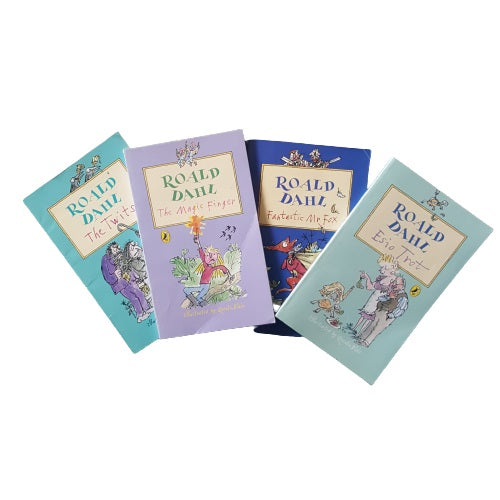 Roald Dahl 4 Puffin Paperbacks, 2001-4