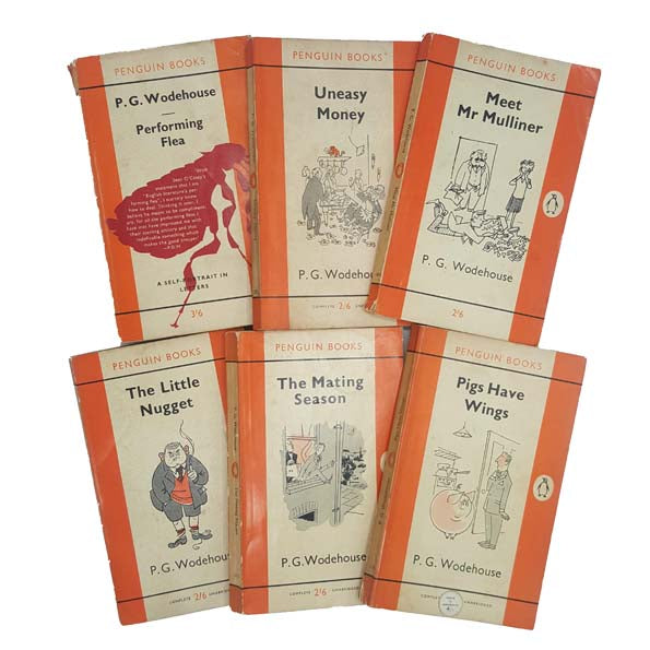 P. G. Wodehouse 12 Vintage Penguin Book Collection, 1957-62
