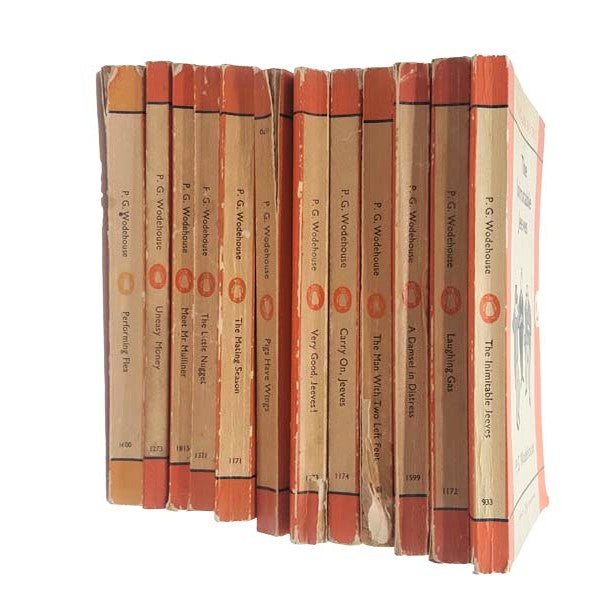 P. G. Wodehouse 12 Vintage Penguin Book Collection, 1957-62