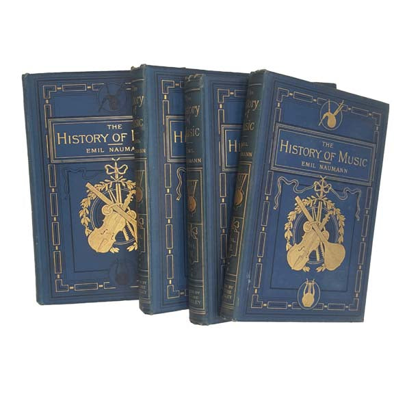 The History of Music by Emil Naumann, Complete Vols. I-V - Cassell &amp; Company