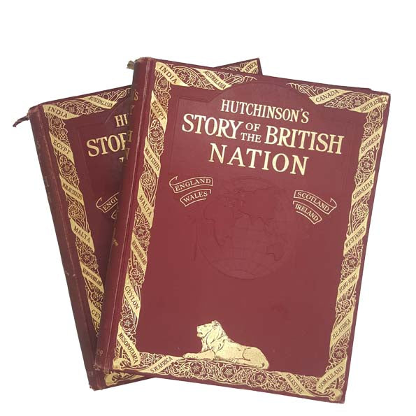 The Story of the British Nation Vols. 1-4 - Hutchinson &amp; Co.