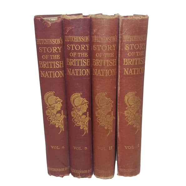 The Story of the British Nation Vols. 1-4 - Hutchinson &amp; Co.