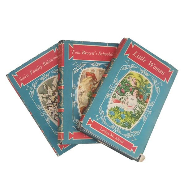 Little Women; Tom Brown's Schooldays; Swiss Family Robinson