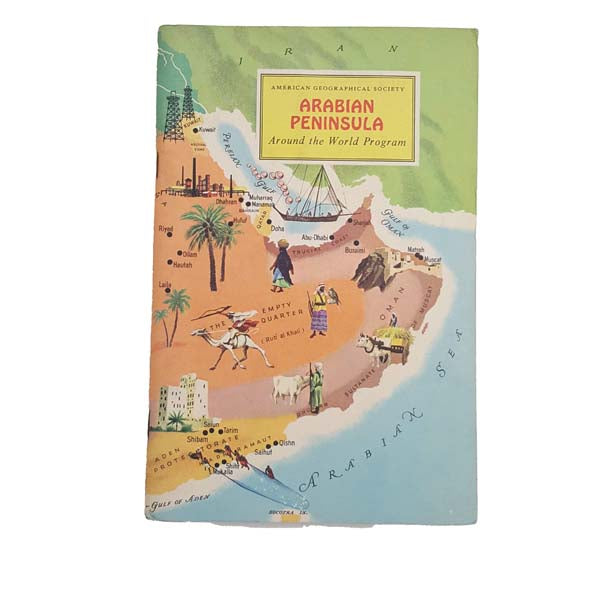 Arabian Peninsula - Around The World Program, 1964