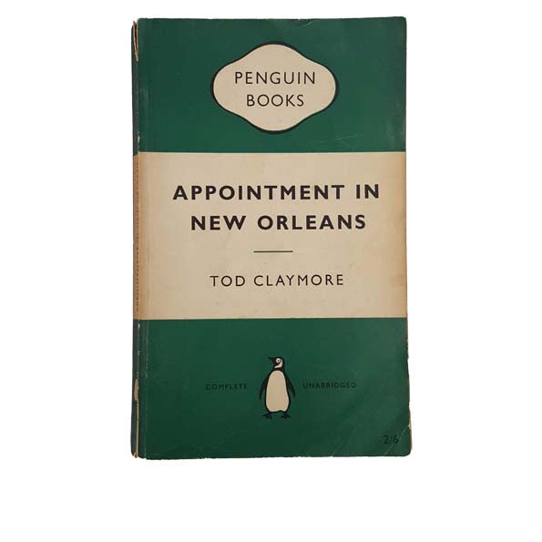 Appointment in New Orleans by Tod Claymore - Penguin, 1955