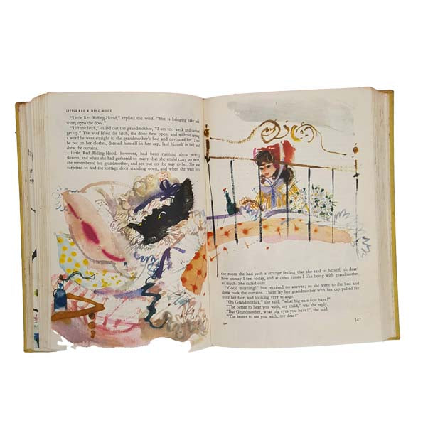 Grimms' Fairy Tales illustrated by Janusz Grabianski, 1967