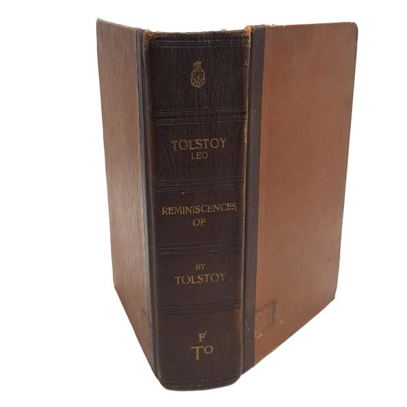 Reminiscences of Tolstoy by his son Count Ilya Tolstoy - Chapman, 1914