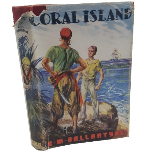 The Coral Island by R. M. Ballantyne - Wells Gardner, 1952