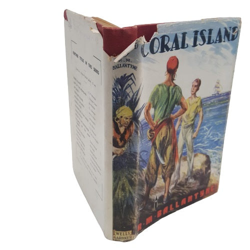 The Coral Island by R. M. Ballantyne - Wells Gardner, 1952