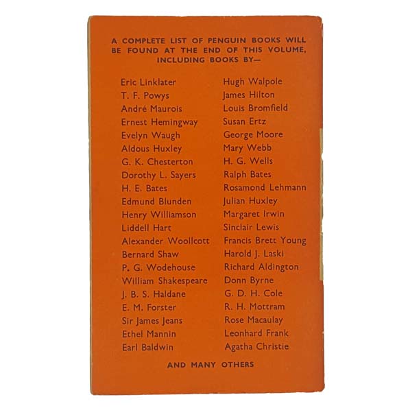 Mr. Perrin &amp; Mr. Traill by Hugh Walpole - Penguin 1938