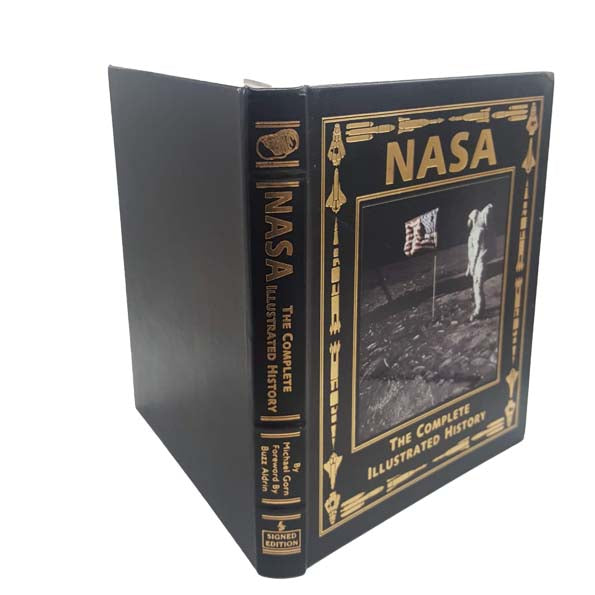 SIGNED by Buzz Aldrin - NASA: The Complete Illustrated History by Michael Gorn