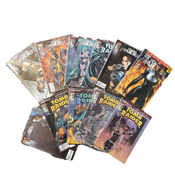 Lara Croft Tomb Raider 11 Comics, 2001-3
