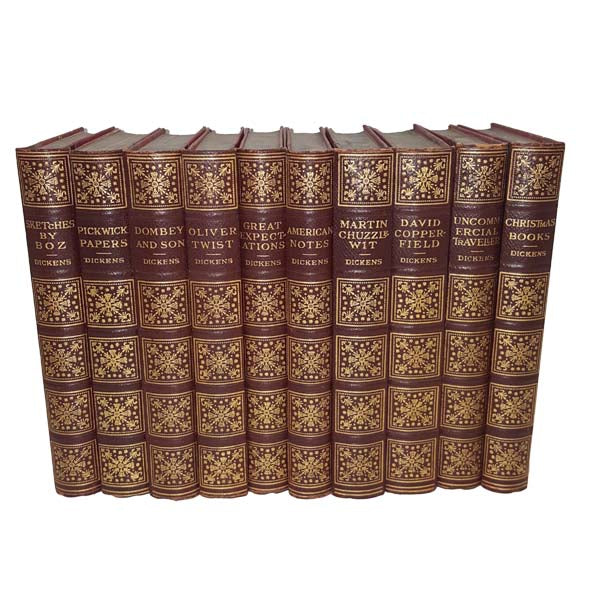 Charles Dickens Illustrated Works - 20 Decorative Books